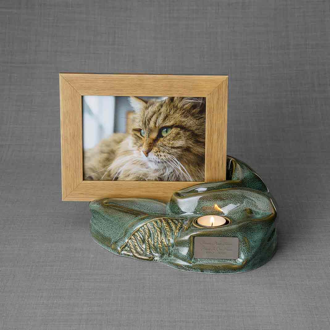 Photo best sale frame urn